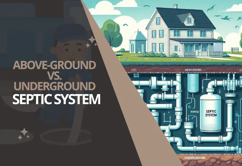 Above-Ground vs. Underground Septic Systems